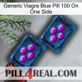 Generic Viagra Blue Pill 100 On One Side 03